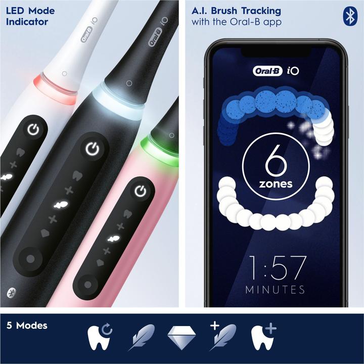 Actual product image Oral-B iO5 Duo (Oscillating toothbrush)