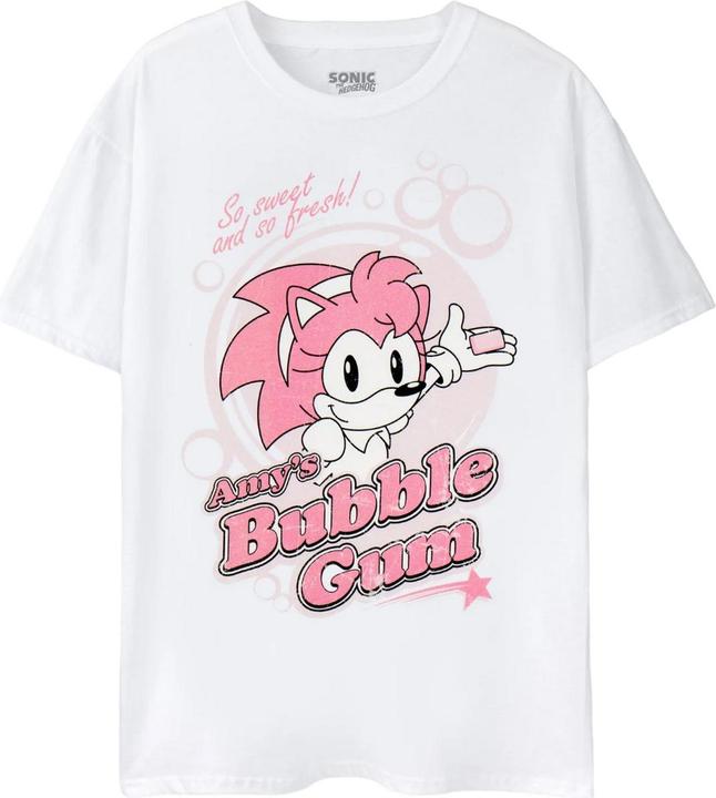 Produktbild Sonic The Hedgehog Amy's Bubblegum TShirt kurzärmlig (XL)