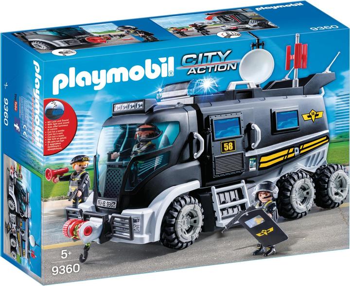 Produktbild Playmobil City Action SEK-Truck (9360, Playmobil City Action)