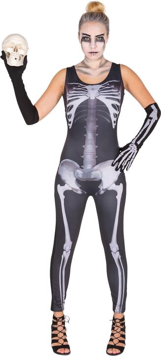 Image du produit Dressforfun Déguisement de squelette sexy, combinaison une pièce pour femmes (M)