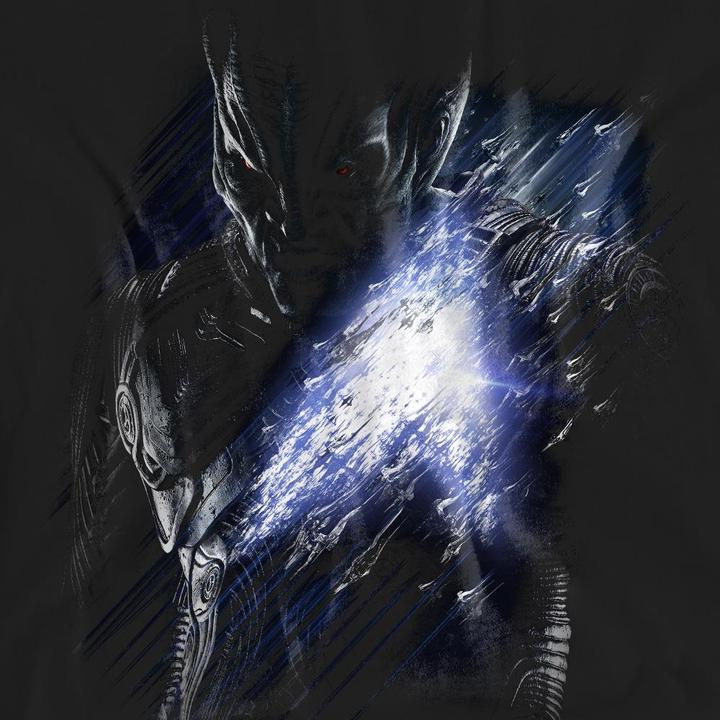 Actual product image Star Trek Beyond Unisex Adult Krall Poster T-Shirt (XXL)