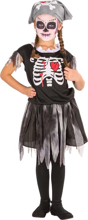 Actual product image tectake Pirate Skeleton Costume (128)