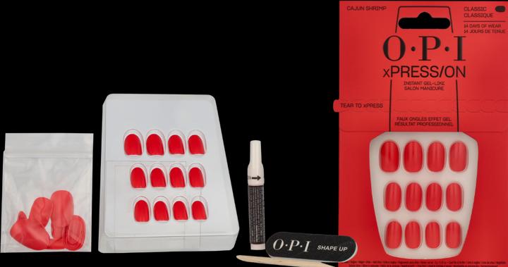Produktbild OPI Xpress/On Nail Art (Kunstnägel, Rot)