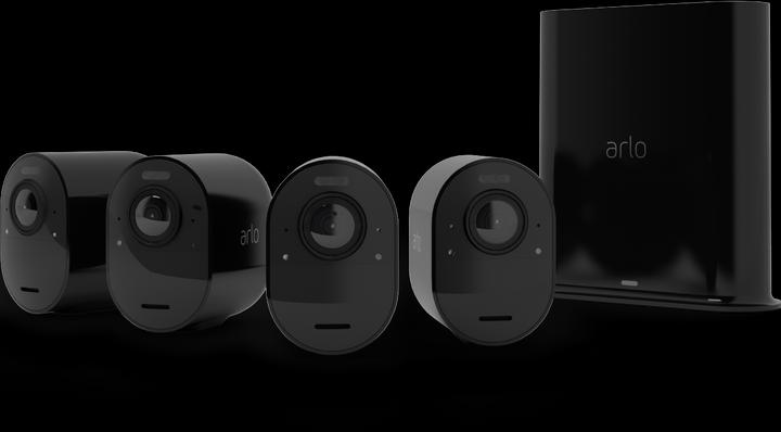 Produktbild Arlo Ultra 2 Spotlight Kamera, 4er Set (3840 x 2160 Pixels)