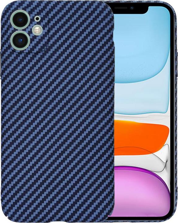Image du produit Techsuit - Carbonite FiberShell - iPhone 11 - Cyan (Apple iPhone 11)