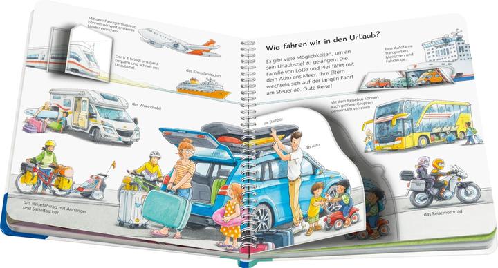 Actual product image Ravensburger Wieso? Weshalb? Warum? Mein junior-Lexikon: Urlaub (German, Peter Nieländer, 2024)