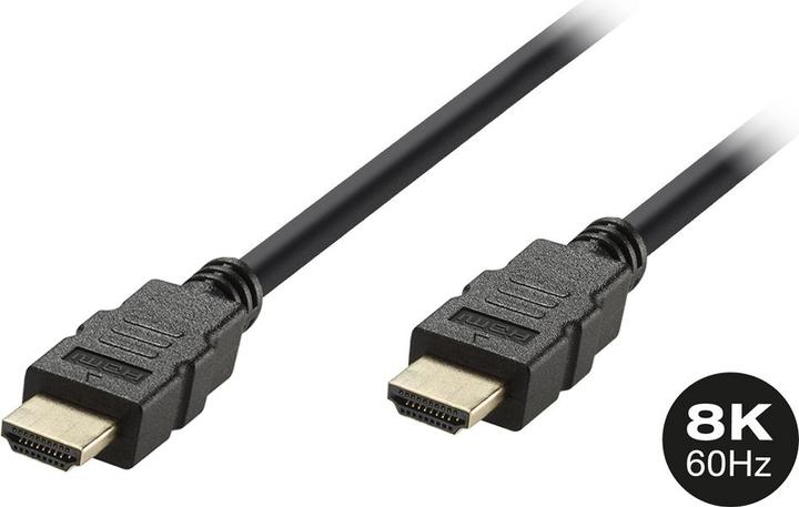 Immagine prodotto Vivanco Cavo Ultra HDMI con Ethernet, spina HDMI <-> spina HDMI, placcato oro, 1,5 m