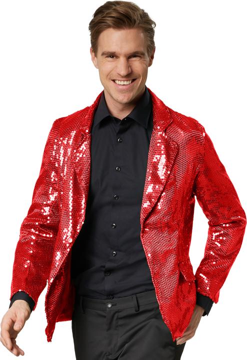 Produktbild tectake Pailletten-Jackett Herren (L)