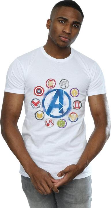 Produktbild Avengers Endgame Painted Icons TShirt (S)