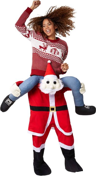 Actual product image tectake Santa Piggyback (One size)
