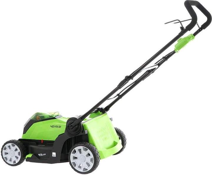 Actual product image Greenworks G40LM41 (Rechargeable battery operated)