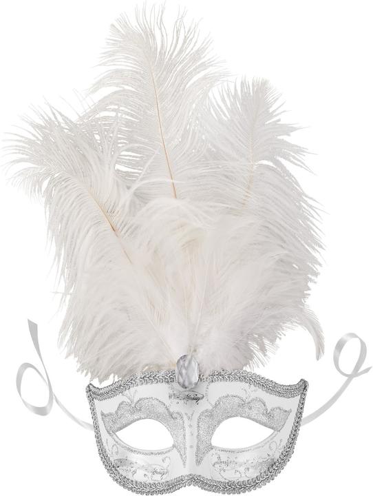 Image du produit tectake Masque vénitien avec plumes