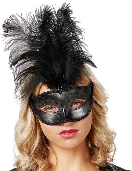 Immagine prodotto tectake Maschera veneziana con piume