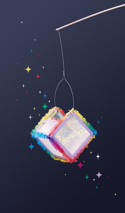 Produktbild VBS Transparentpapier "Regenbogen", 5 Blatt, 22x51cm (5 x)