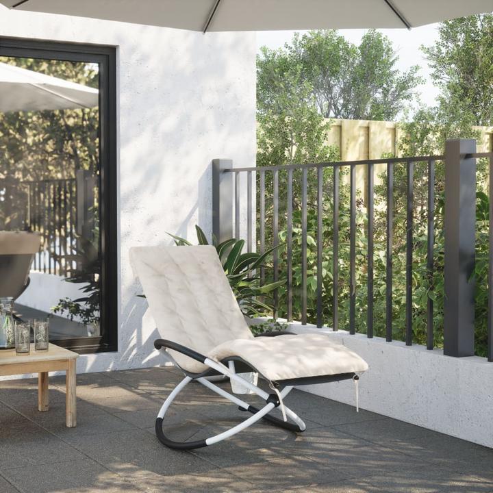 Actual product image VidaXL Sun lounger cover suede look (160 x 50 x 10 cm)