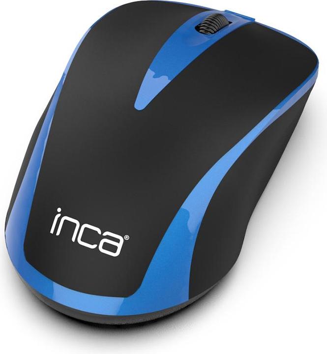 Produktbild Inca Maus IWM-221RSMV Nano-USB, Wireless, 1000 DPI, BL/SW (Kabellos)