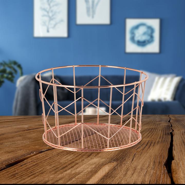 Image du produit Relaxdays Corbeille fil (1 x, 22 x 22 x 12,5 cm)
