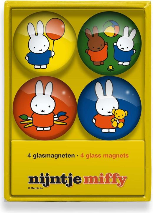 Produktbild Magic Touch of the Dutch magnete miffy-glas (x4) (4 x)