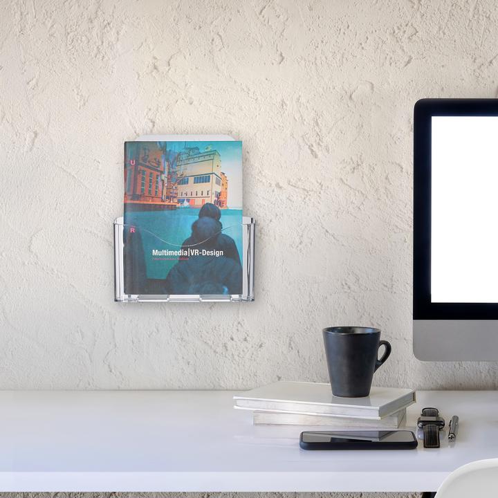 Image du produit Relaxdays Présentoir à flyers, DIN A5 (A5)