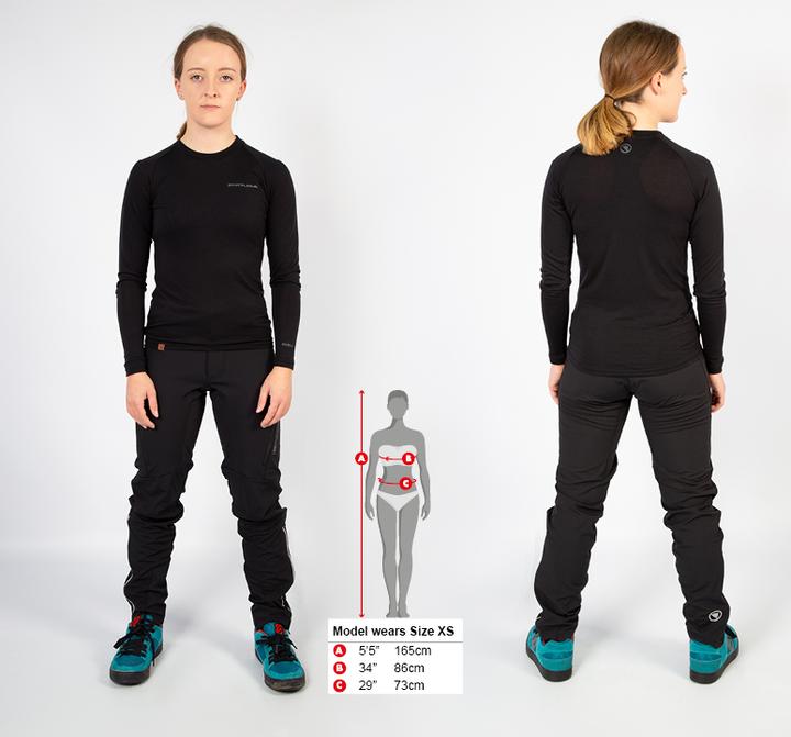 Image du produit Endura Baselayer femme BaaBaa Blend (manches longues) (XL)