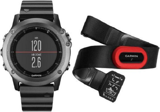 Produktbild Garmin fenix 3 Saphir HR Performer Bundle (51 mm)