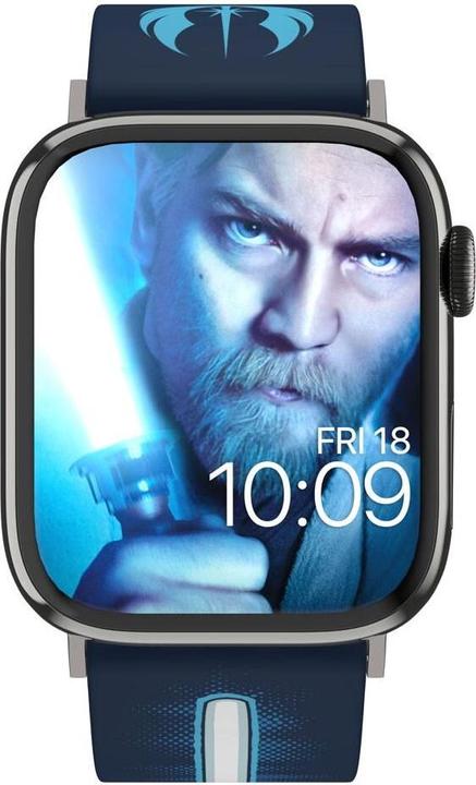 Produktbild Moby Fox Armband Smartwatch Star Wars Darth Vader Lightsaber 22 mm (22 mm, Silikon, Edelstahl)