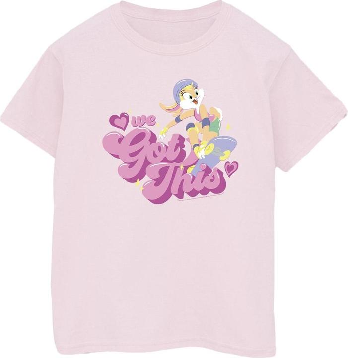 Actual product image Looney Tunes Womens/Ladies Lola We Got This Skate Cotton Boyfriend T-Shirt (XL)