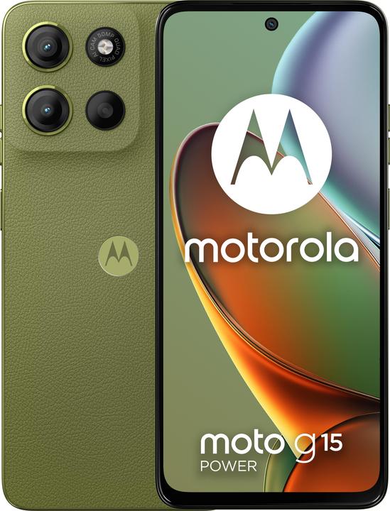 Image du produit Motorola Moto G15 Puissance (256 Go, Green, 6.72", Double SIM, 50 Mpx, 4G)