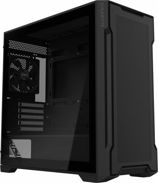 Actual product image Gigabyte CASE MIDITOWER ATX W/O PSU/GB-C102G BLACK (mATX, Mini-ITX)
