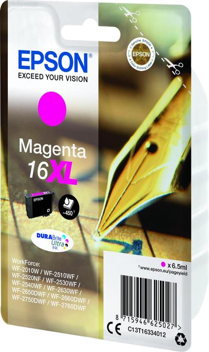 Actual product image Epson 16XL DuraBrite Ultra (M)