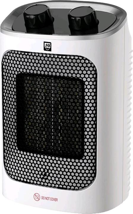 Produktbild SHE SHX SHX17PTC1500 Heizlüfter SHX17PTC1500 15 m² Schwarz/Weiss (1500 W)