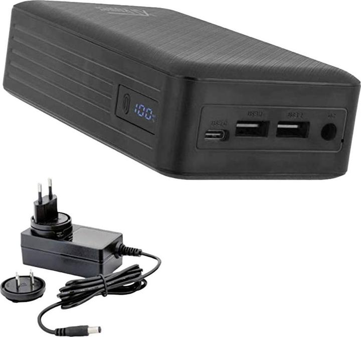 Immagine prodotto Xpower XTPower XT-27000 DC AO PA Powerbank 26800 mAh Li-Ion USB, USB-C®, DC jack 3.5mm Nero (26800 mAh, 99.16 Wh)