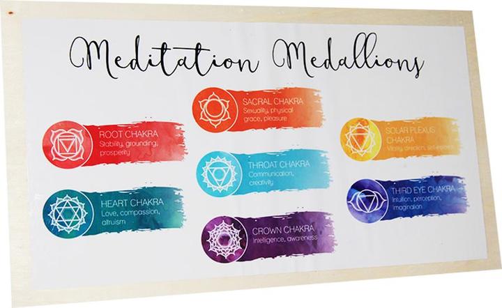 Image du produit Something Different Pierres de méditation Chakra (Boîte de 24)