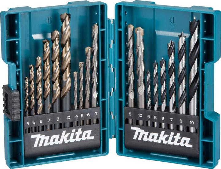 Makita Bohrer-Set (Ø 8.0 mm, 6.0 mm, 10.0 mm, 4.00 mm, 5.0 mm, 7.0 mm)