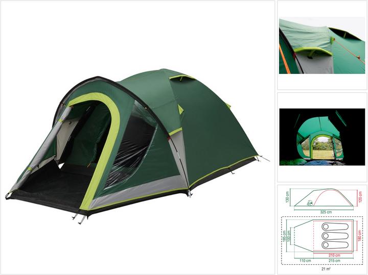 Actual product image Coleman Kobuk Valley 3 Plus (Dome tent, 5.10 kg, 3 persons)