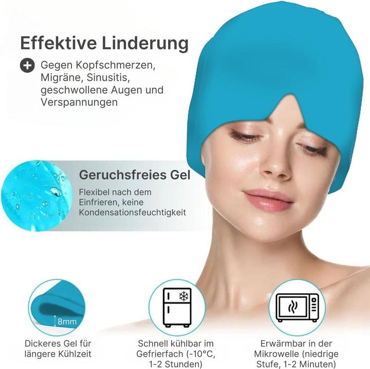 Immagine prodotto Hermex Migräne-Gesichtsmaske (1 x, 805 ml, 430 g)