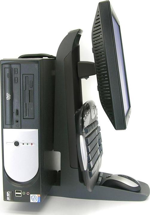 Produktbild Ergotron Neo-Flex Monitor Standfuss mit patentierter CF-Technologie (Tisch, 32")