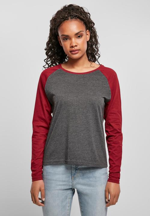 Produktbild Urban Classics Ladies Contrast Raglan Longsleeve (L)
