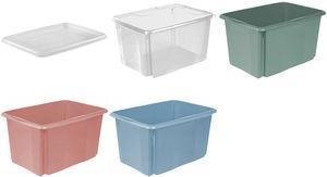 Immagine prodotto keeeper Contenitore ""emil"", 45 litri, blu nordico Contenitore girevole/impilabile, con maniglie (45 l)