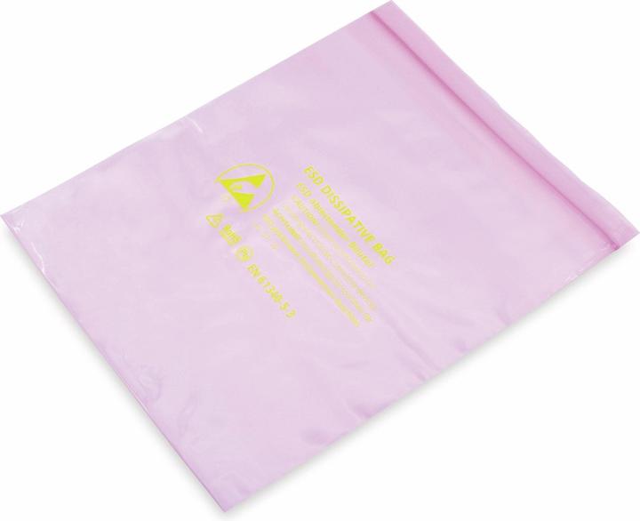 Actual product image Quadrios ESD bag (L x W) 250 mm x 300 mm conductive ESD code letter D 10 pcs. (10 Piece)