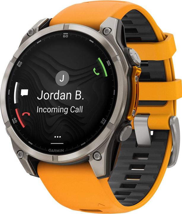 Actual product image Garmin Fenix 8 AMOLED Sapphire Titan (47 mm)