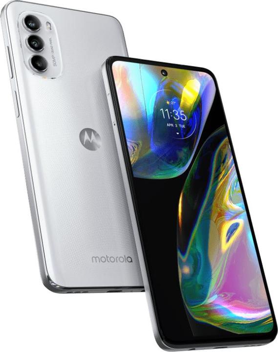 Actual product image Motorola Moto G82 (128 GB, White Lilly, 6.60", Dual SIM, 50 Mpx, 5G)