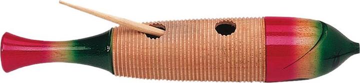 Image du produit Betzold Musik Guiro géant en bois, en forme de poisson (Guiro)