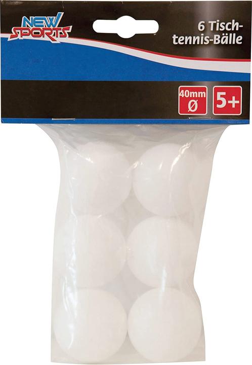 Produktbild New Sports Tischtennis Bälle 6 Stück (6 Stk.)