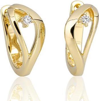 Actual product image Breuning EAR CUTLERY - BRILL. 0,05 Ct. H/si (585, - Gold)