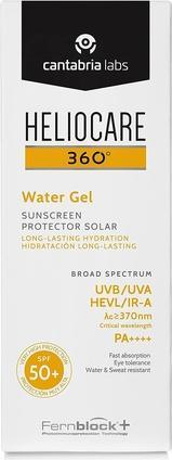 Image du produit Heliocare Gel à l'eau 360 (Crème solaire visage, SPF 50, 50 ml)