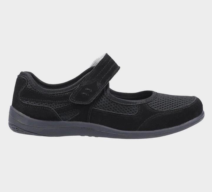 Actual product image Fleet & Foster Womens/Ladies Morgan Touch Fastening Suede Shoe (39)