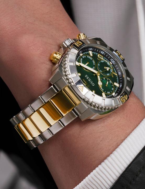 Actual product image Guess Traction GW0800G1 - Herenhorloge - Ã˜ 44 MM (44 mm)