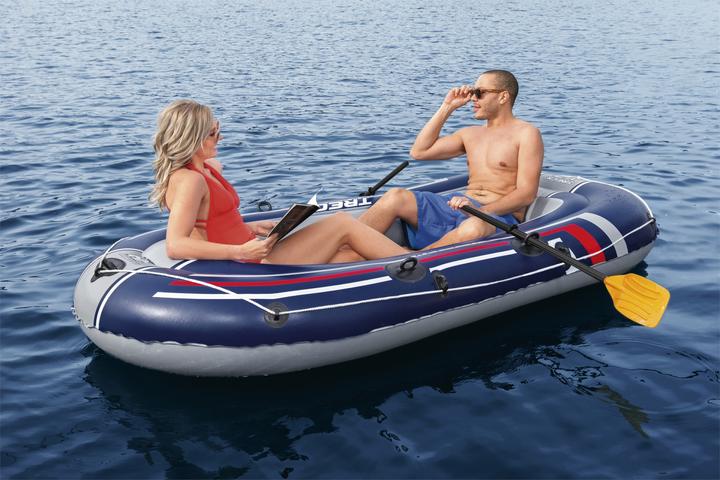 Actual product image Bestway Hydro-Force™ Treck X2 inflatable boat set 255 x 127 x 36 cm (255 cm, 3 pers.)