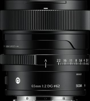 Image du produit Sigma 65mm F2,0 DG | Contemporary (L-Mount) (Black) (Sigma SA, Plein format)